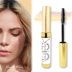 Organic Lash & Brow Growth Booster Serum / Mascara Brush Style